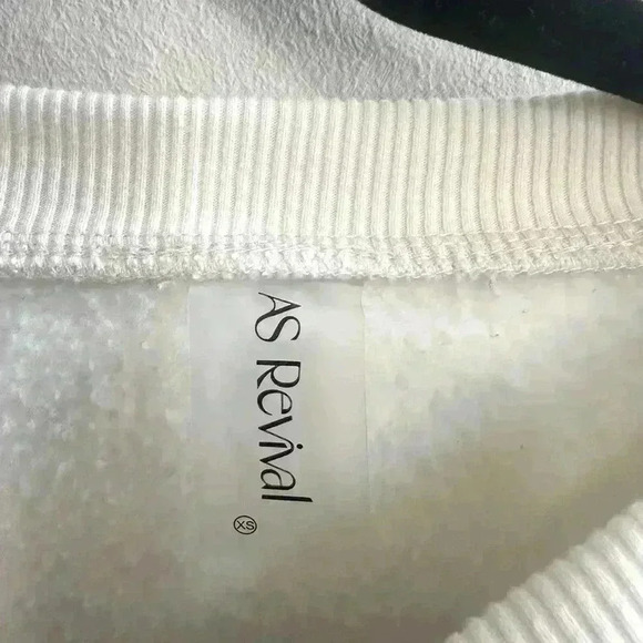 As Revival Altar’d State Tennis Club Crewneck Sweatshirt- Women’s Size XS - Picture 5 of 7